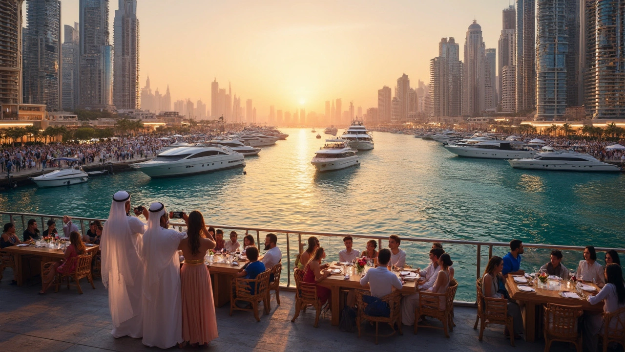 Discovering the Allure of Marina Dubai: A Boater's Haven